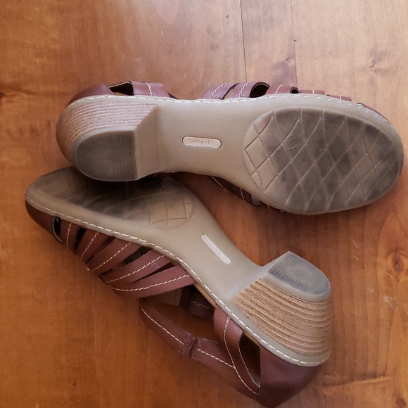 Strappy sandals with heel by Softspots - Picture 5 of 7